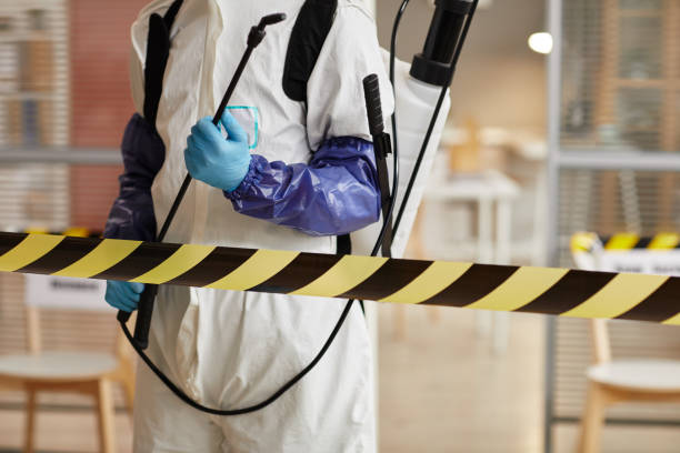 Professional Blood Cleanup technician working in San Leandro, CA